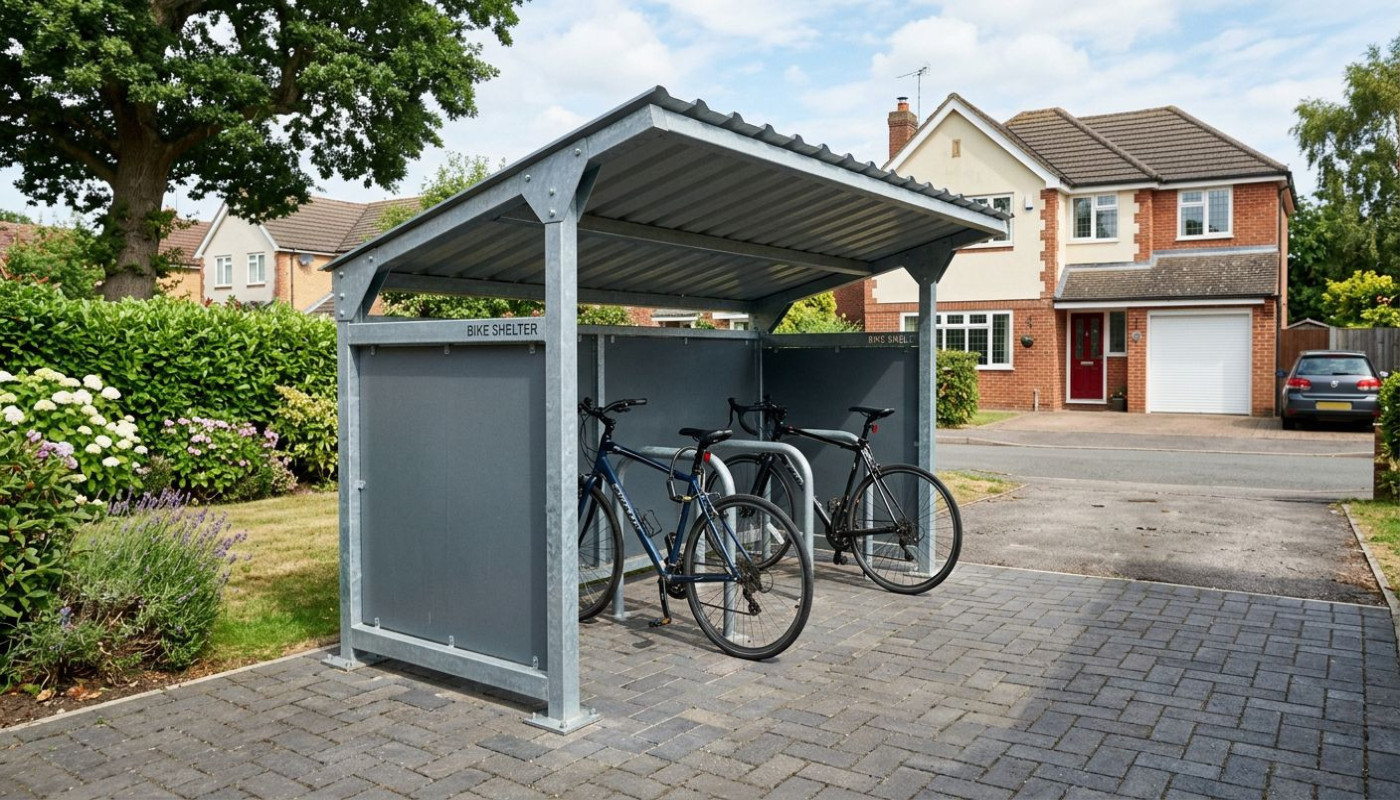 Comment choisir le bon abri métallique pour votre vélo ou moto ?